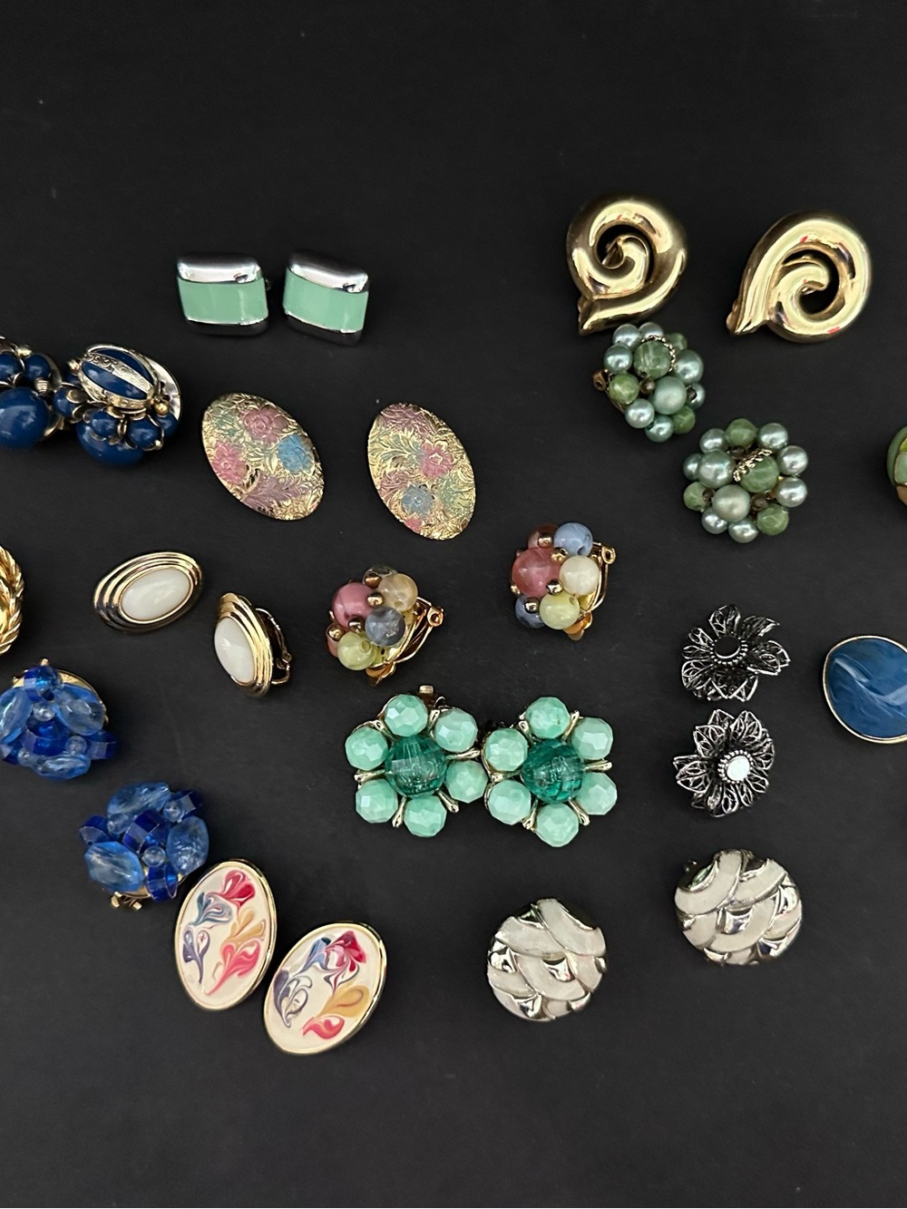 Vintage to Now Earring Lot Pierced Clips Screwback Wearable
